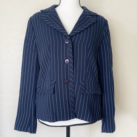 Vintage Pendleton Pin Stripe Blazer - Picture 2 of 13